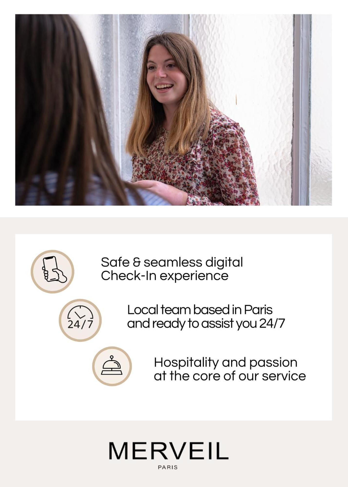פריז Merveil - Signature Suite - Marais - Montmartre מראה חיצוני תמונה